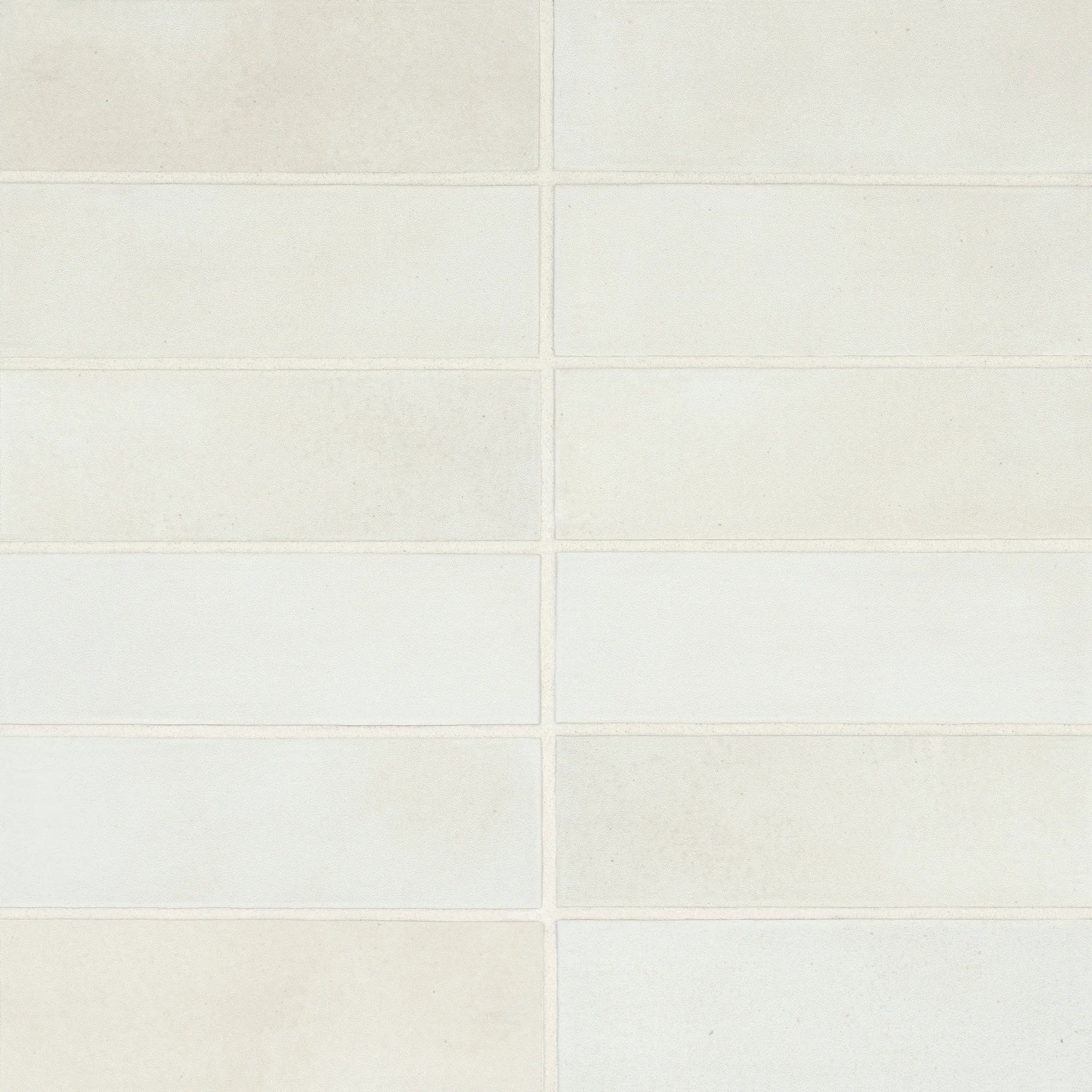 Celine 2" x 6" Matte Porcelain Floor & Wall Tile in White