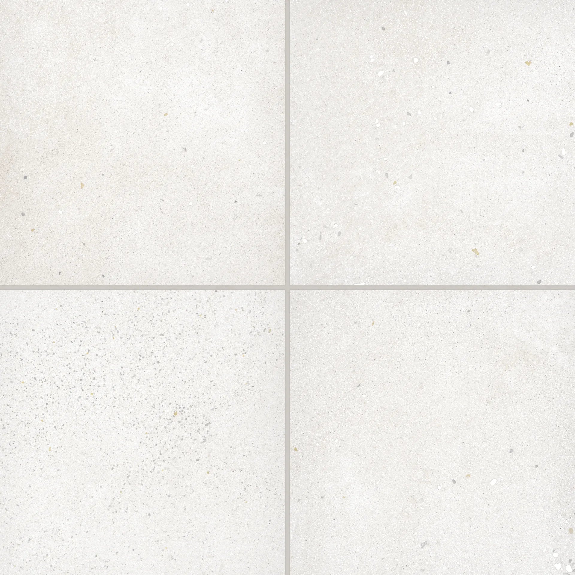 Area 51 24" x 24" Matte Porcelain Field Tile in White