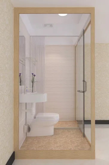 Convenient and Efficient Prefab Bathroom for Easy Installation