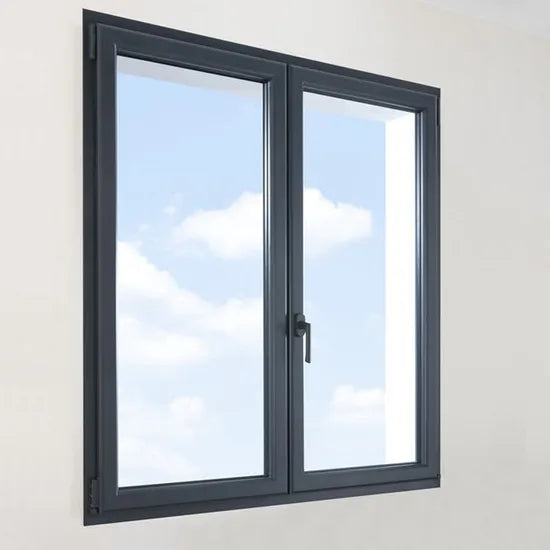 Custom Double Glazed Windows Villa Residential Room Waterproof and Sound-Proof Aluminium Swing Casement Windows