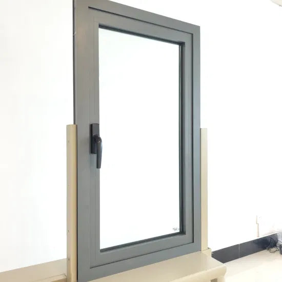 High Security Hurricane Impact Internal Aluminum Windows 3 Track Glass Sliding Windows